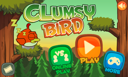 clumsy bird