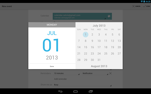 Google-Calendar