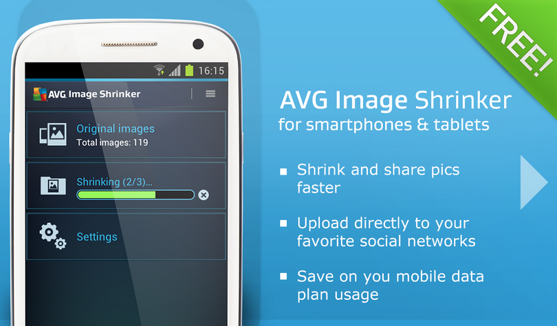 AVG Image shrink share