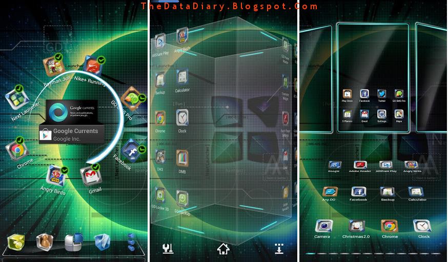 Algunos de los launchers más originales para Tablets
