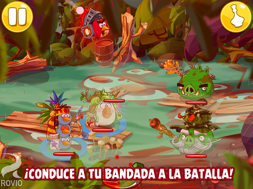 Angry Birds Epic la nueva versión de los pajarracos