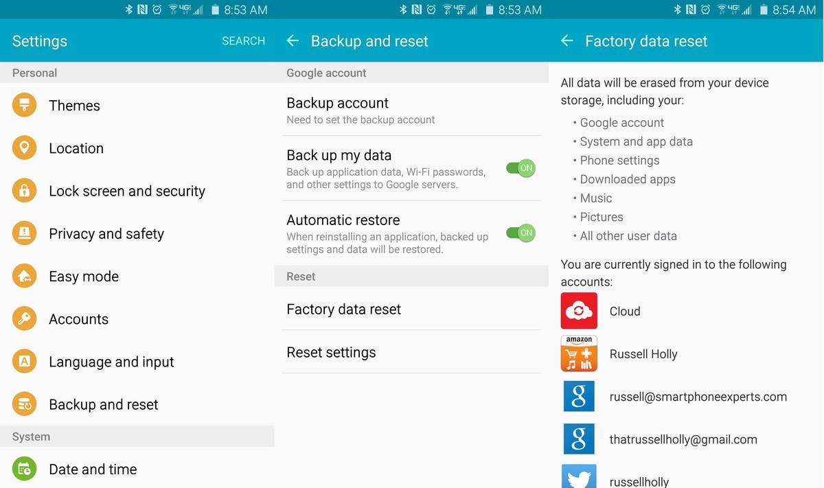 Cómo resetear mi Android a modo de fábrica