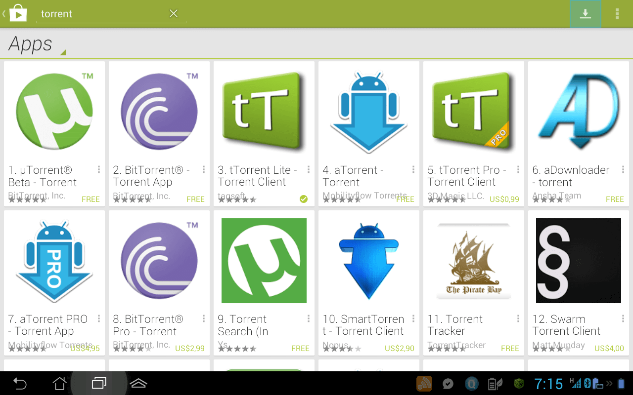 Cómo descargar Torrent directamente desde tu Android