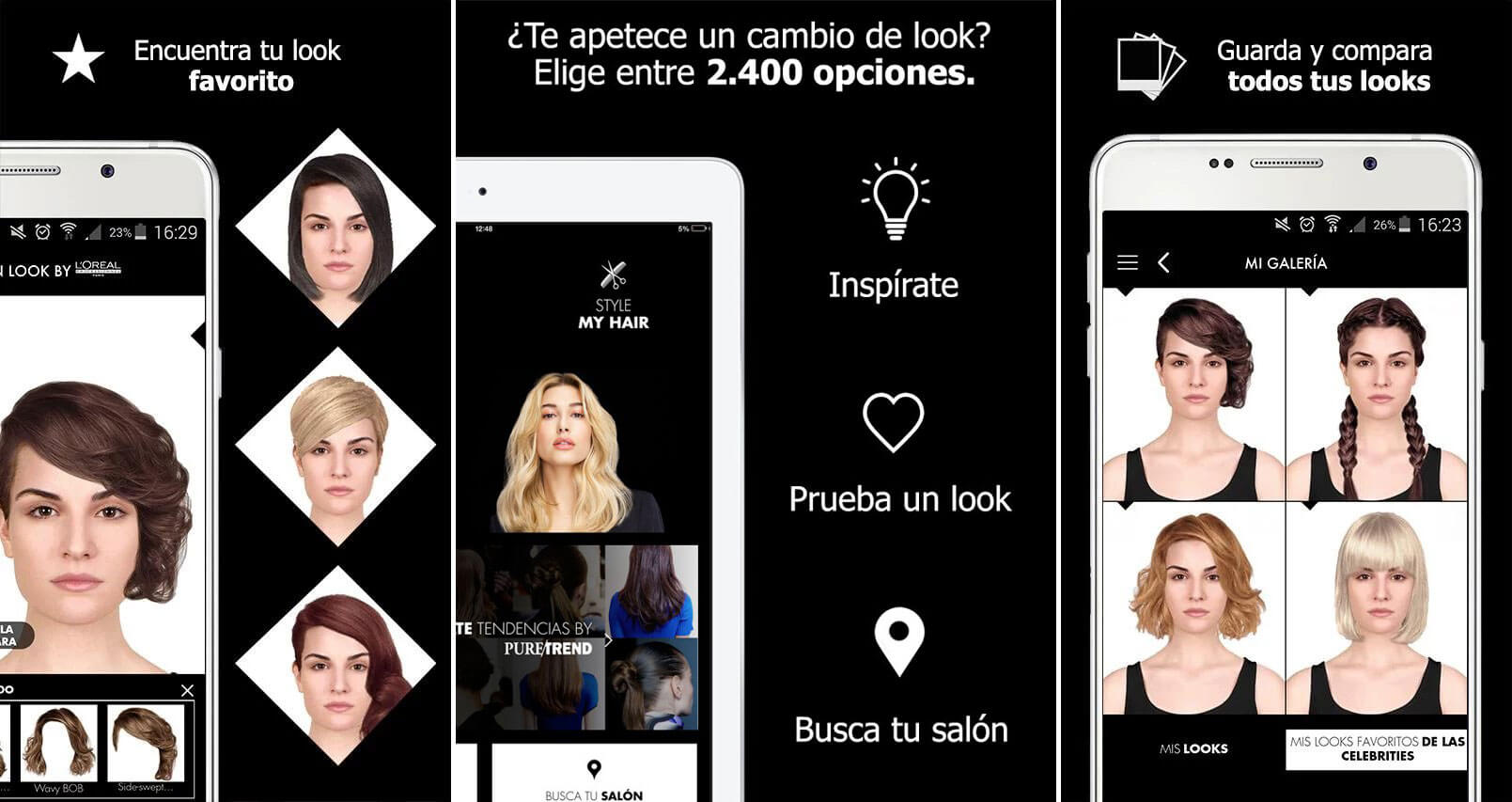 app para cambiar el corte de pelo