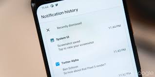 Notification History