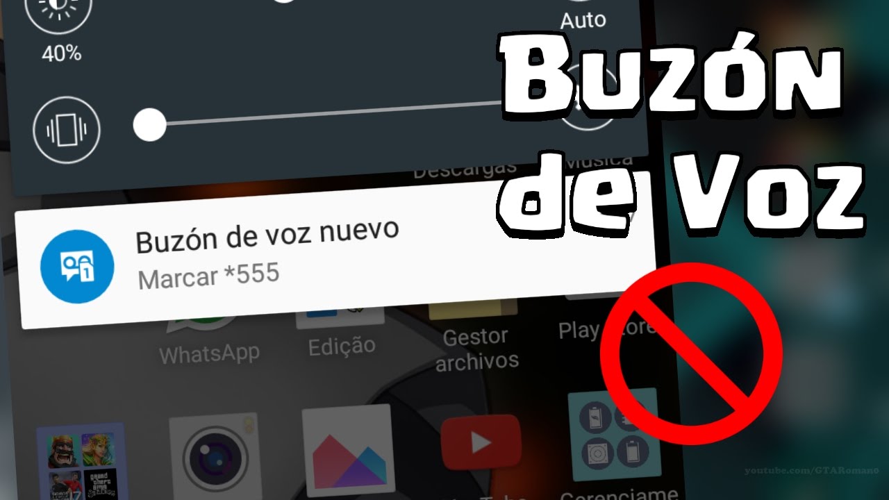 buzón de voz Android