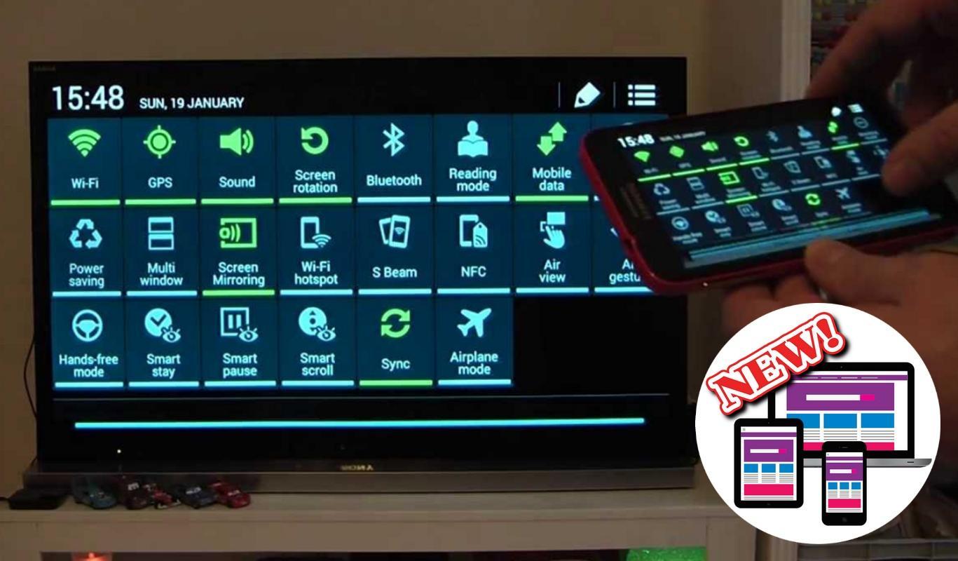 Qué teléfonos tienen la aplicación screen mirroring