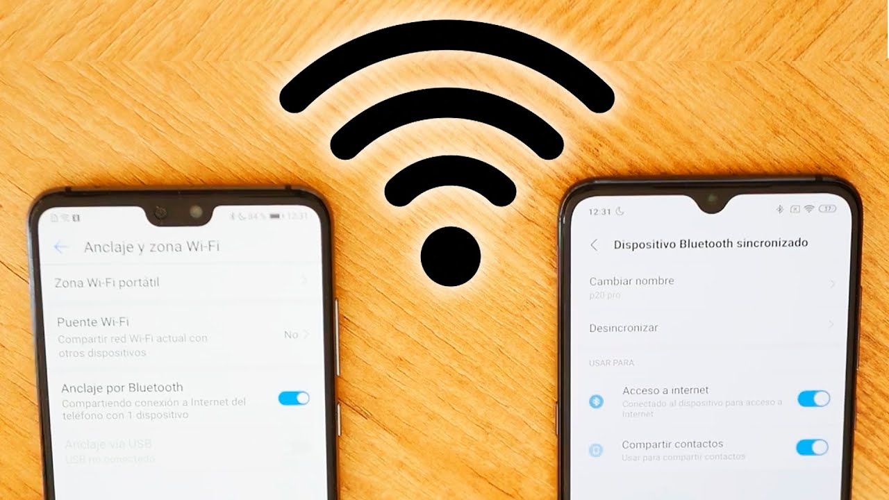 Anclaje de red: utilizar el móvil como modem en un pc
