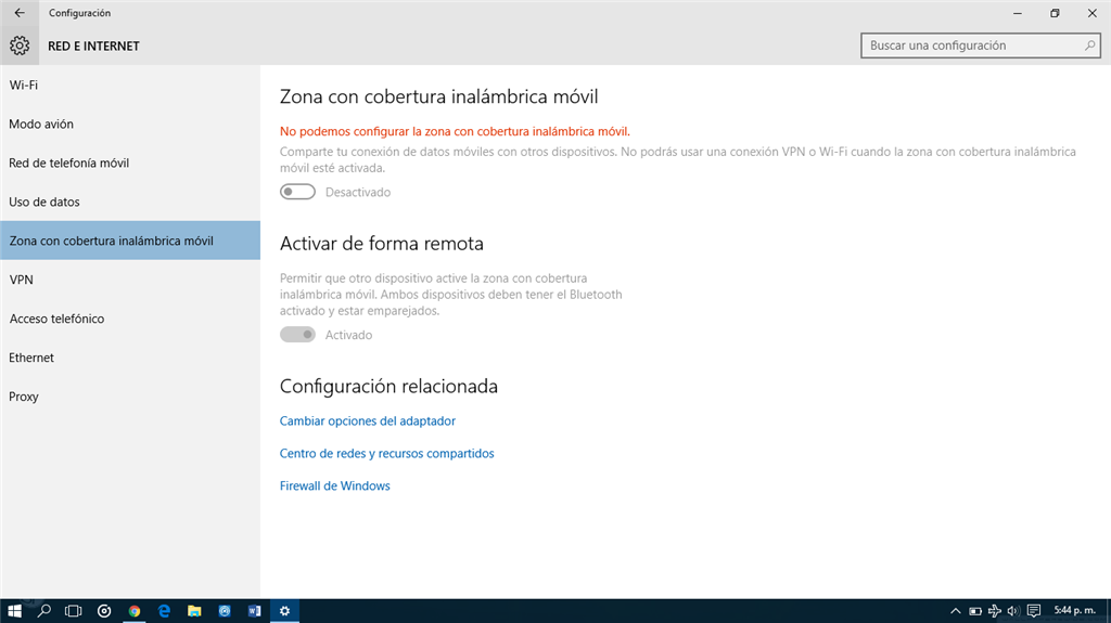 Cómo crear un punto de acceso Wifi en Windows