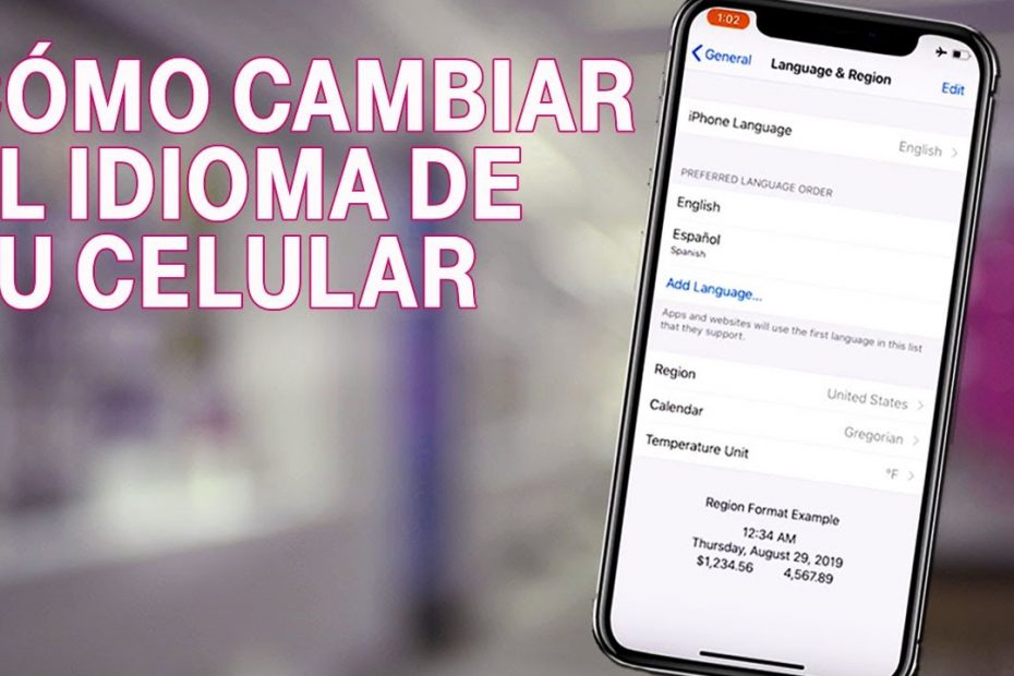 cambiar el idioma en Android