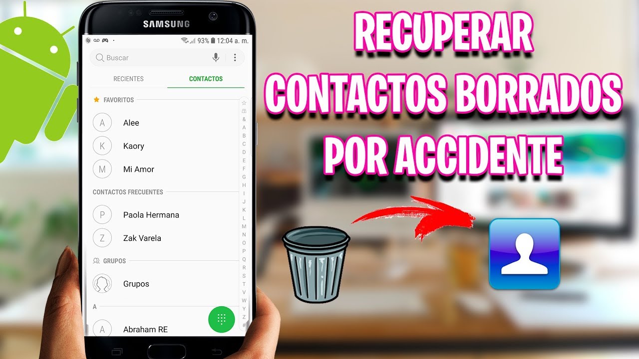 Cómo recuperar los contactos borrados de un móvil