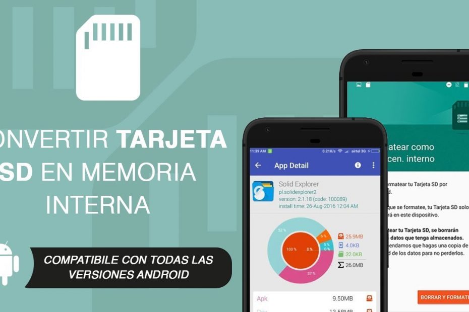 convertir la tarjeta SD en la memoria interna de tu Android 2