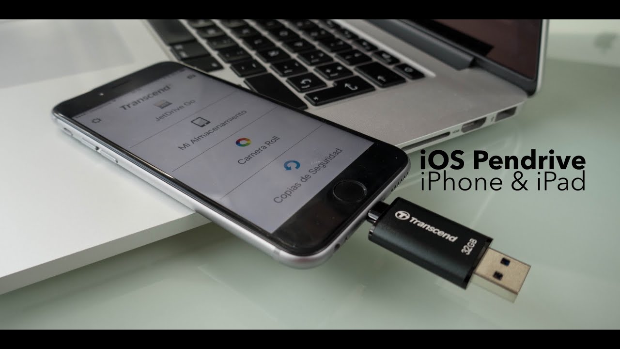 Como pasar las fotos de un iPhone a un pendrive