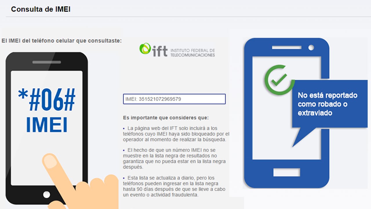Cómo bloquear por IMEI un móvil robado de cualquier operadora