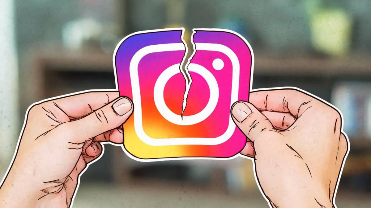 ¿Por qué cuando le doy a seguir en Instagram se quita?