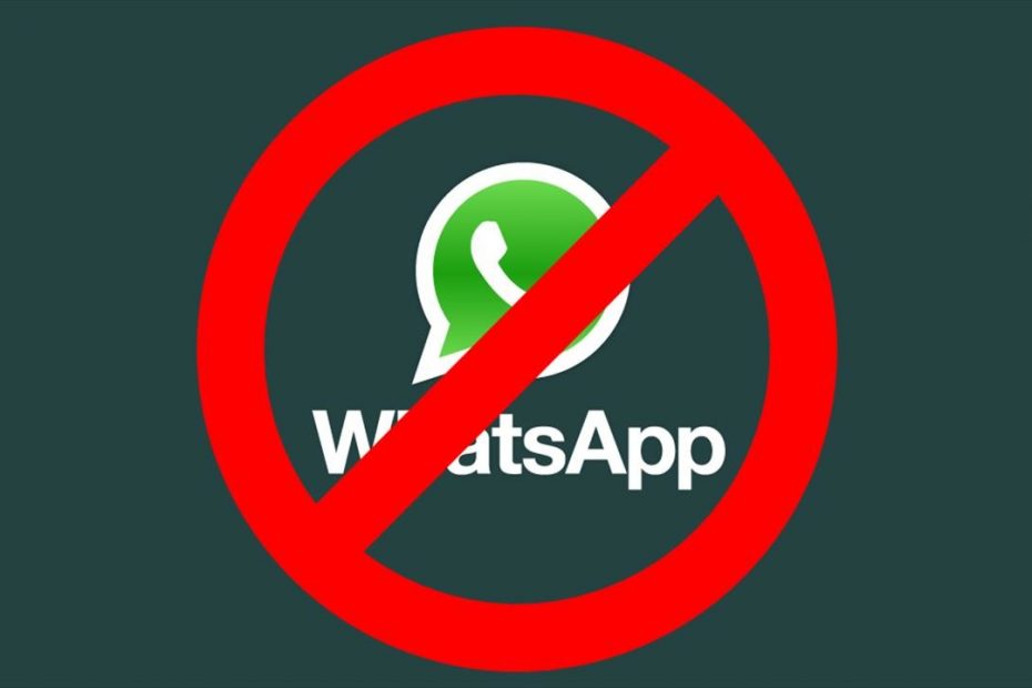 WhatsApp suspendida