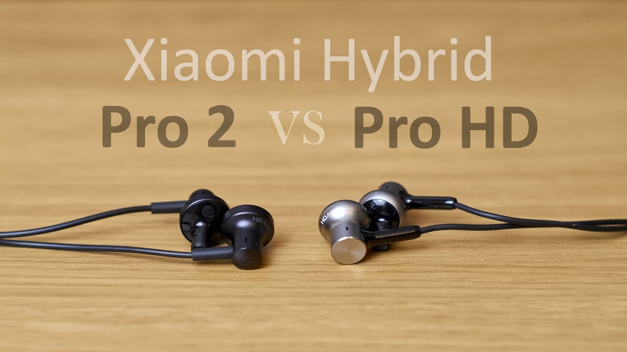 Mejores cascos Xiaomi: Xiaomi Hybrid VS Hybrid Pro