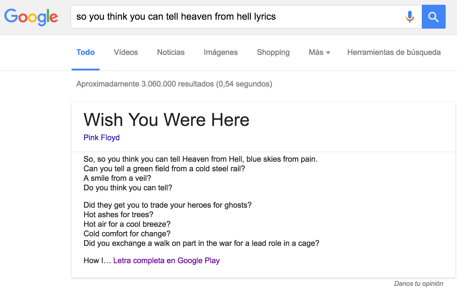 Cómo encontrar canciones escribiendo la letra