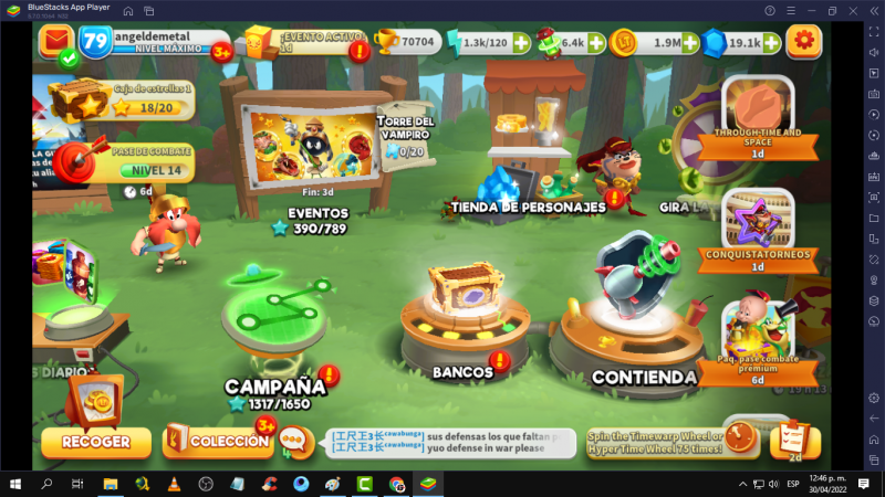 BlueStacks APK Android Emulator download FREE captura