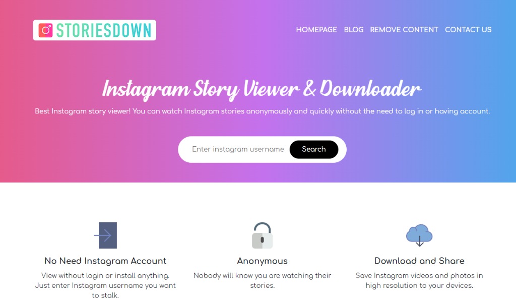 Cómo usar StoriesDown para descargar historias de Instagram sin que lo sepan