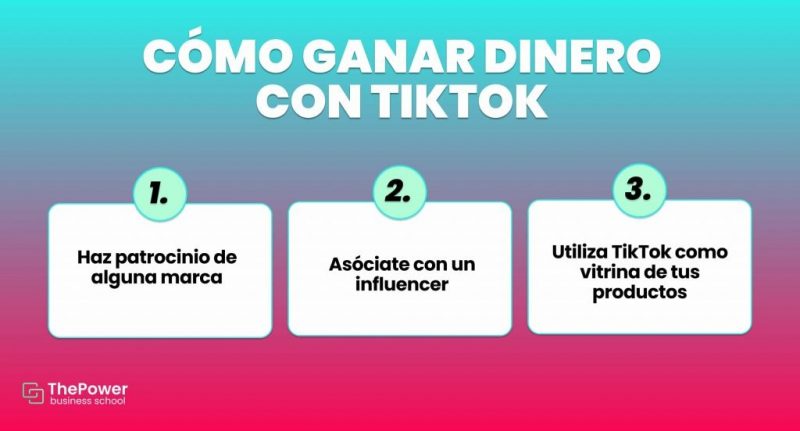 ganar dinero en TikTok