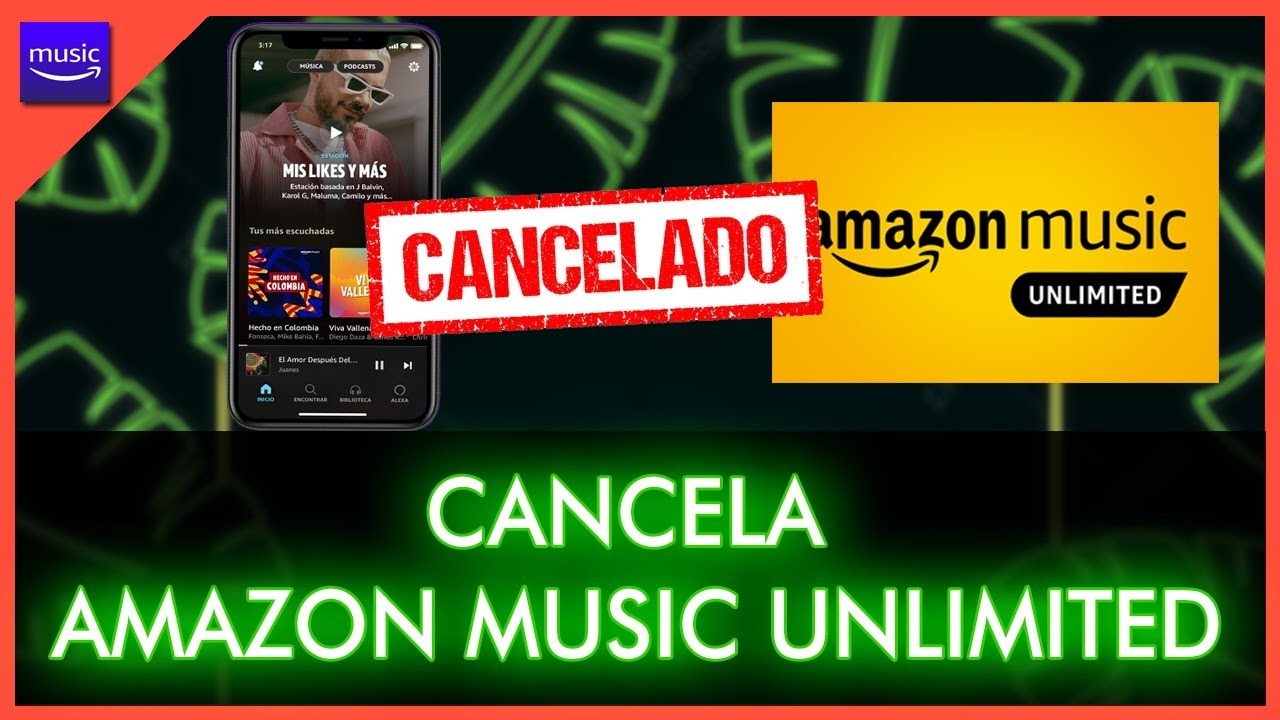 Cómo cancelar mi suscripción de Amazon Music