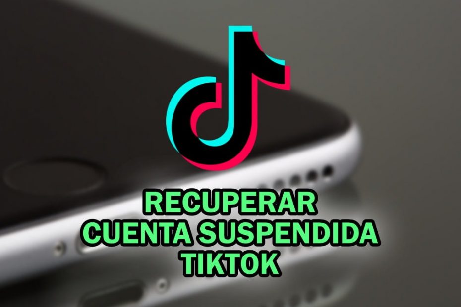 cuenta suspendida de TikTok