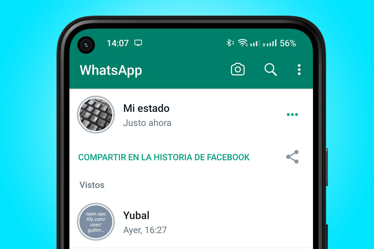 Solución: ¿Por qué ven mis estados de WhatsApp y a mí no me aparecen?