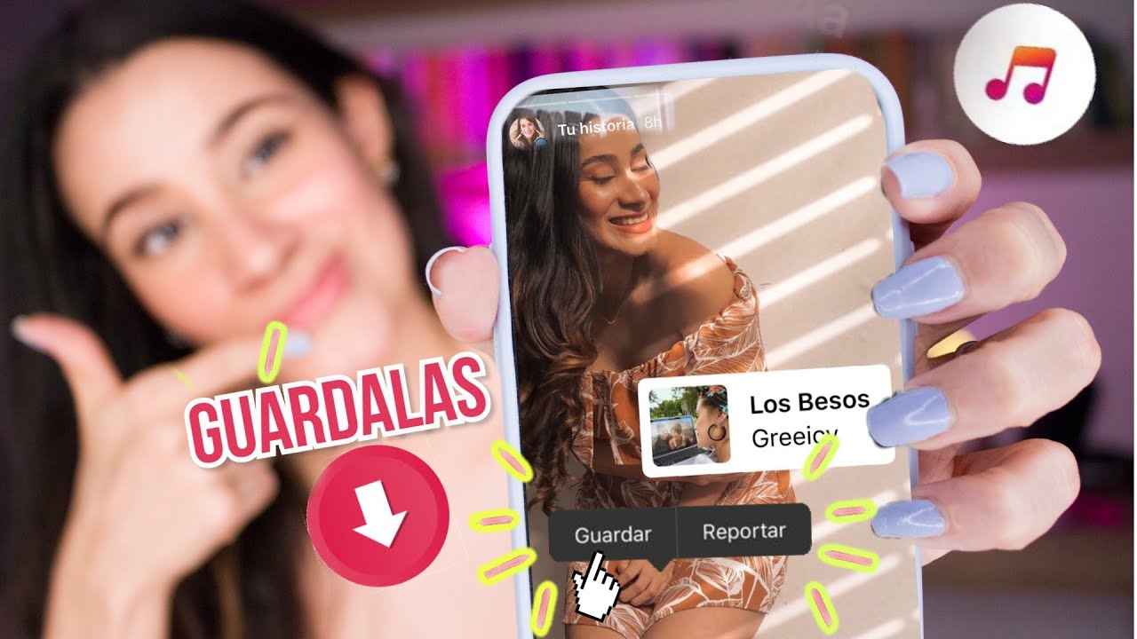 Como guardar una historia de Instagram con música