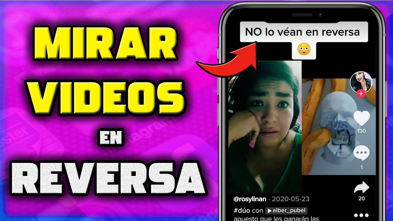 Cómo poner en reversa un video de TikTok