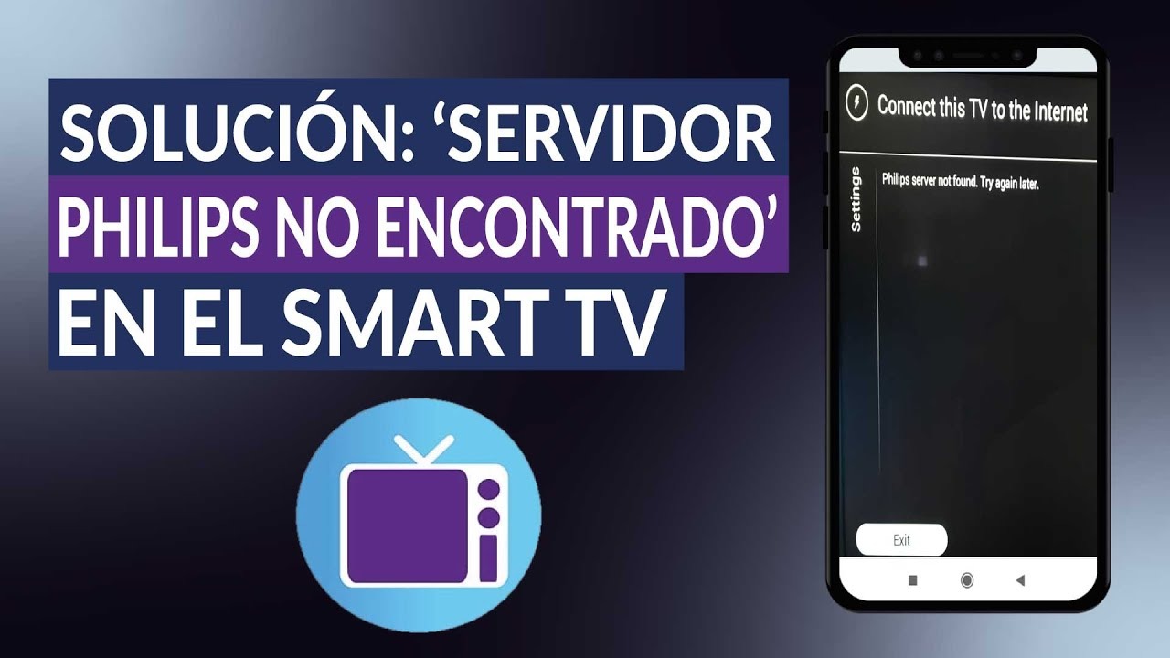 Error: servidor Philips no encontrado
