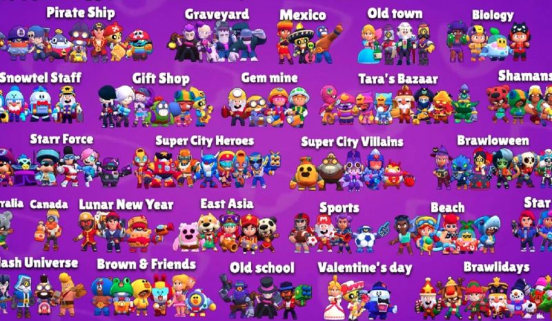 skins de Brawl Stars