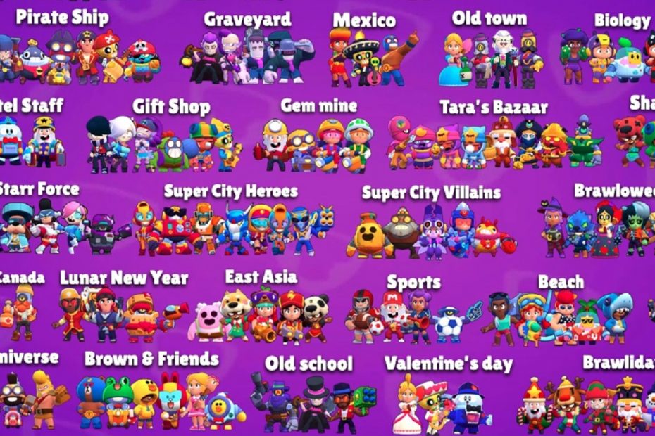 skins de Brawl Stars