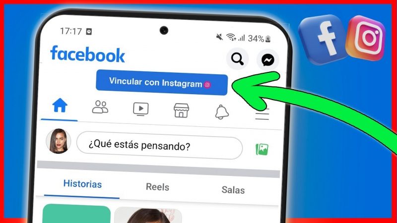 vincular historias de Facebook con Instagram