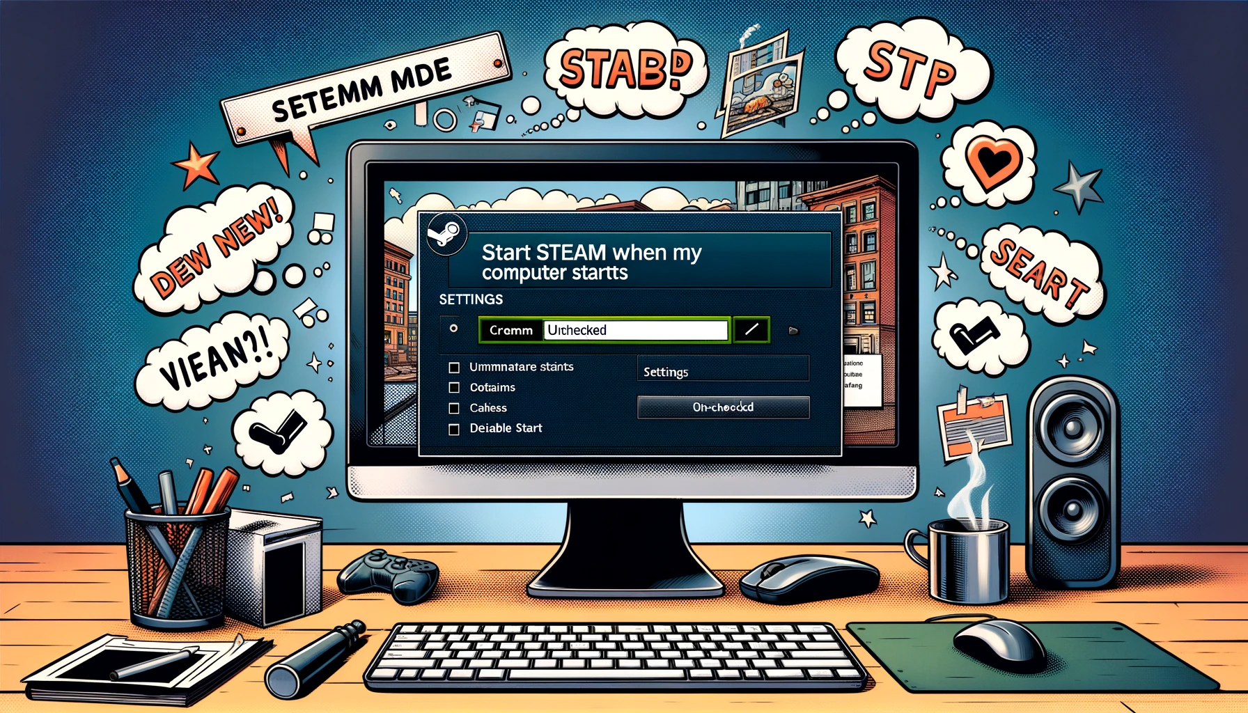 Cómo hacer que Steam no se inicie automáticamente