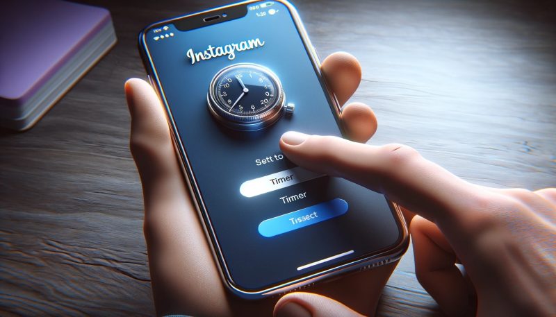 Como poner el temporizador en Instagram