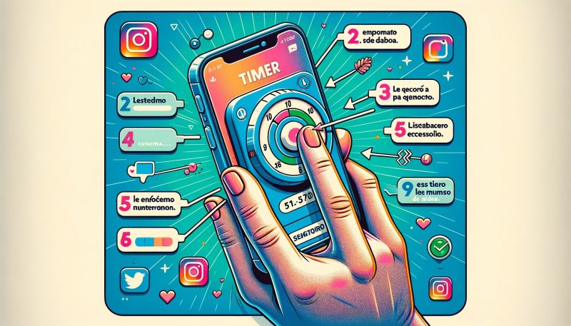 Como poner el temporizador en Instagram